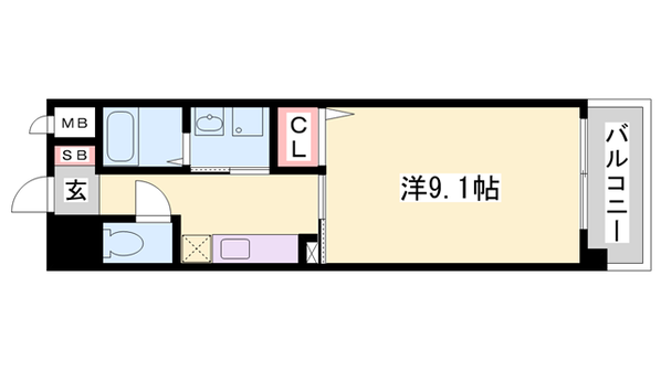 西明石駅 徒歩11分 3階の物件間取画像